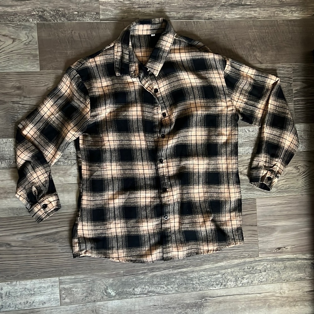 Tan flannel